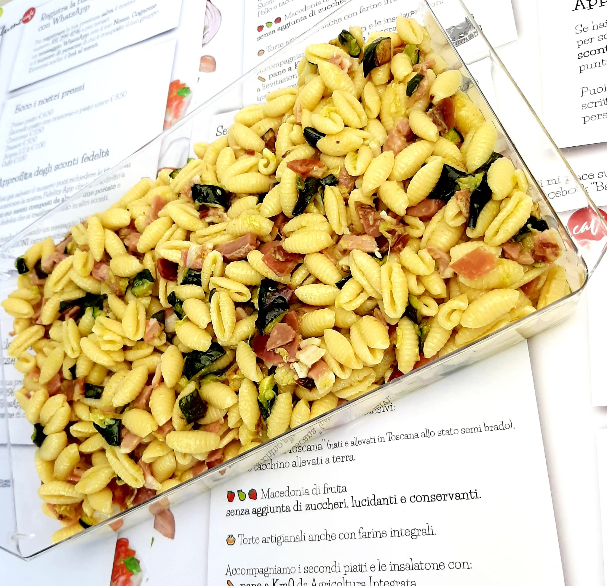 Pirofile per primi piatti freddi