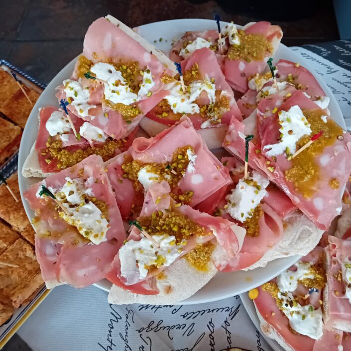 particolare buffet per feste