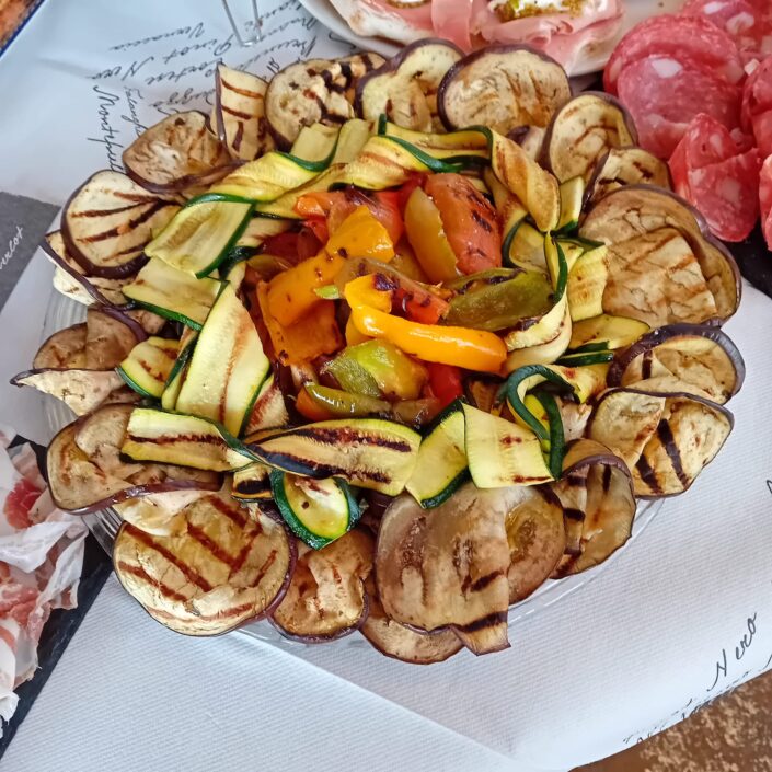 particolare per buffet per feste